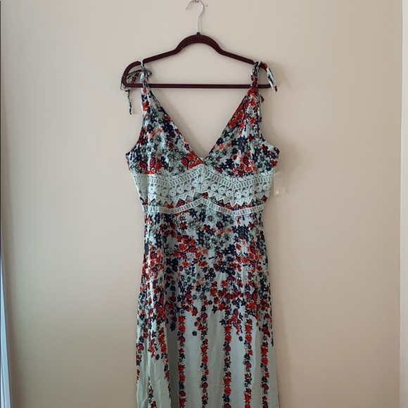 Free People Claire Printed Maxi Slip Dress - Picture 5 of 7